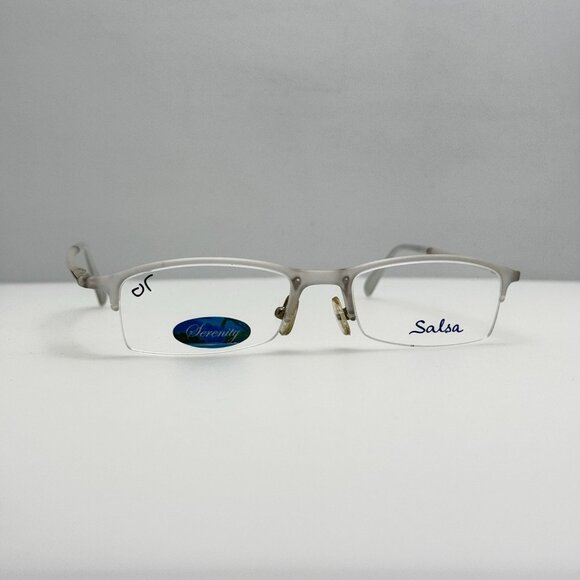 Salsa Eyeglasses Eye Glasses Frames Serenity Matt Clear 49-15-135 - Picture 1 of 6